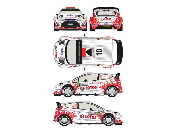 1/24 フォード フィエスタ WRC No.10 ラリーポーランド 2014 (ベルキット用)