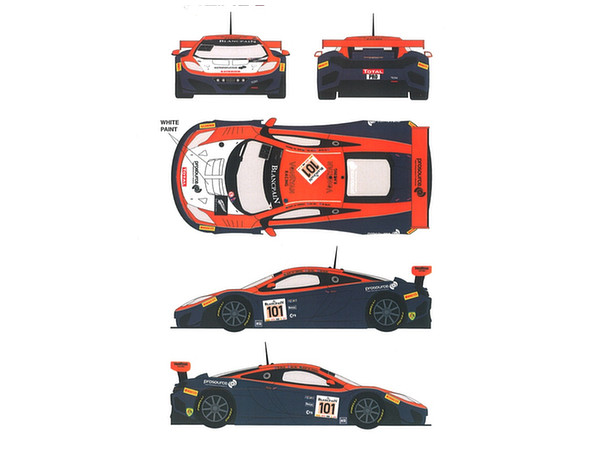 MP-4-12c GT3 GT Von Ryan カーNo.101 2014 スパ24h (フジミ用)