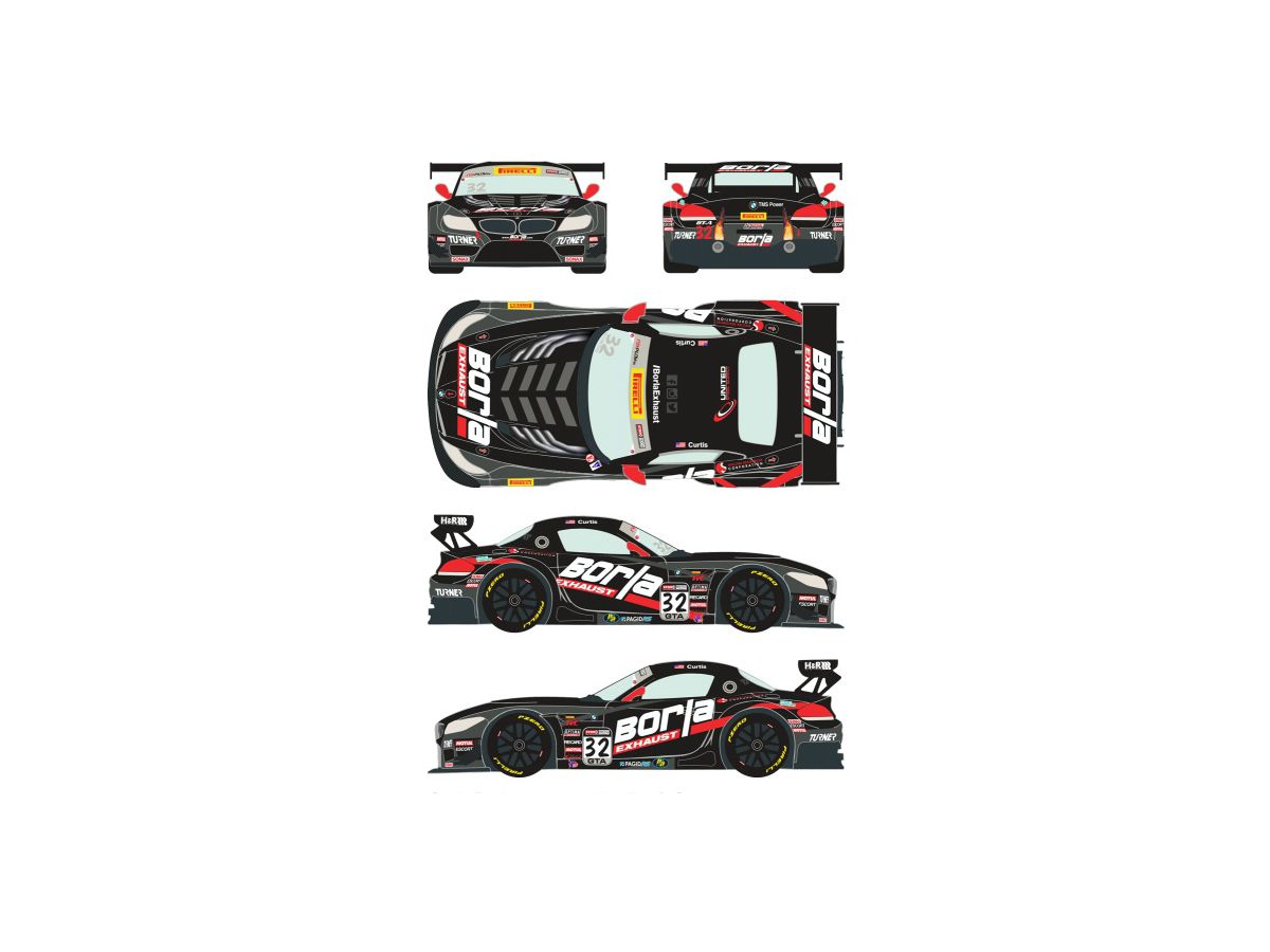 1/24 BMW Z4 GT3 No.32 ピレリワールドチャレンジ 2015 (フジミ用)