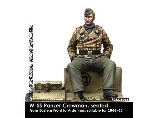 1/35 WWII ドイツ 武装親衛隊 待機中の戦車兵 1944-1945年