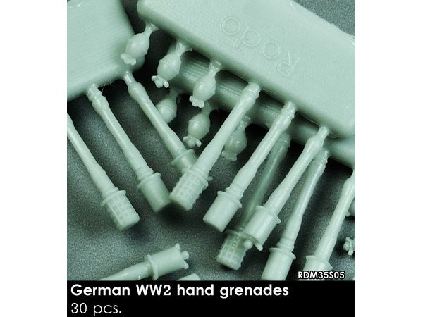 1/35 WWII ドイツ 手榴弾セット (30個入)