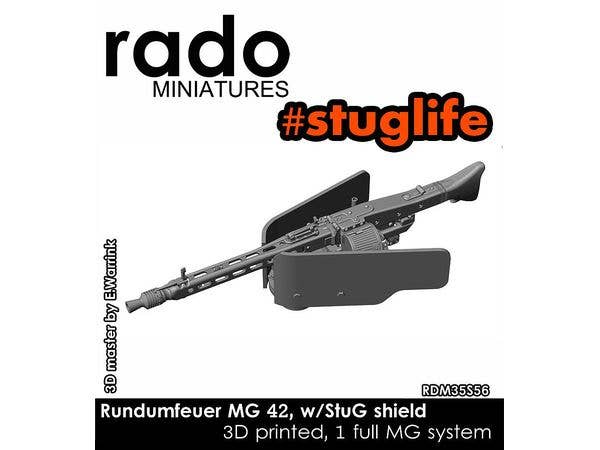 1/35 WWII ドイツ III号突撃砲/IV号突撃砲用 MG42車内操作式機銃