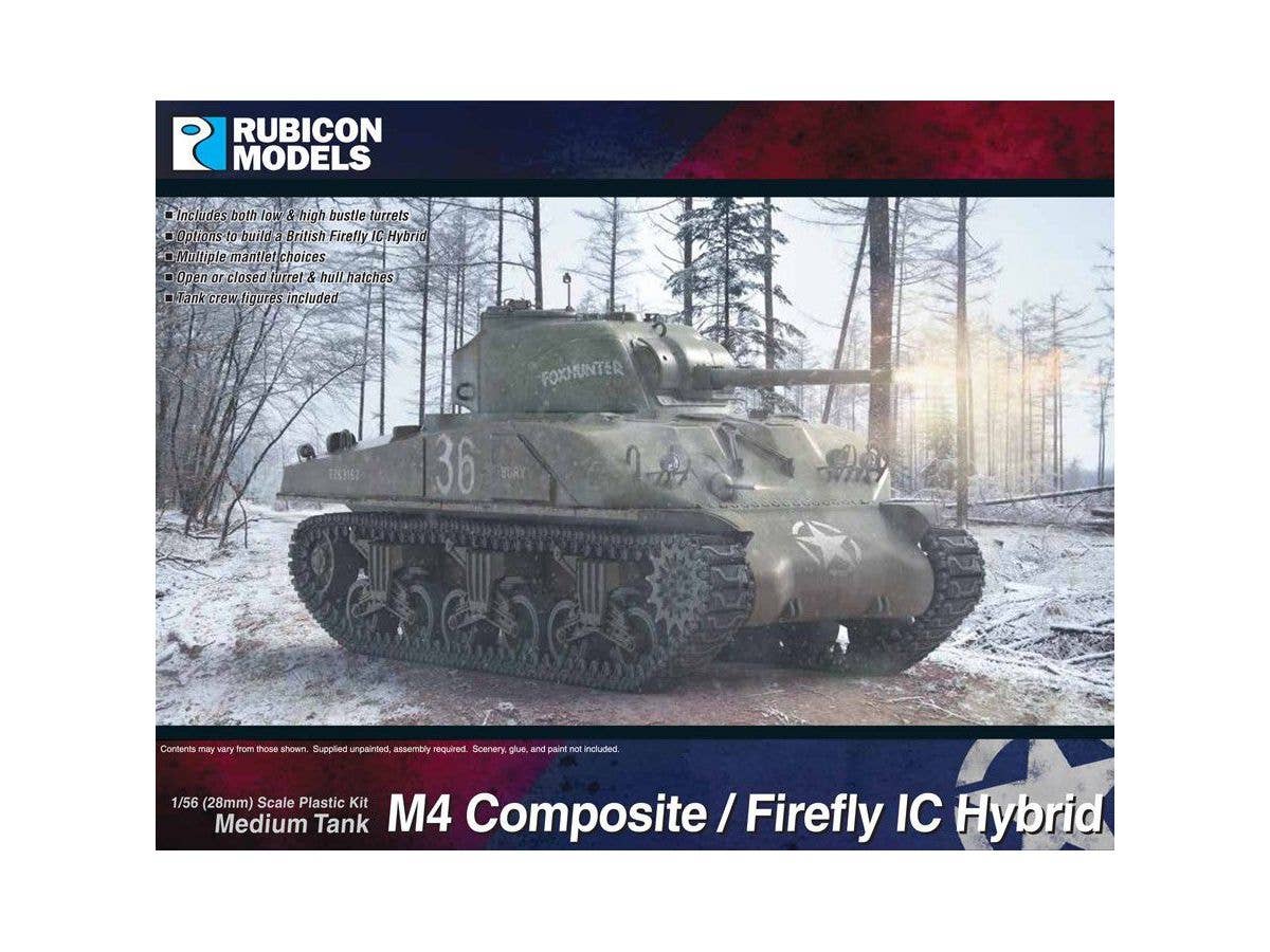 1/56 M4シャーマン(コンポジット)/ファイアフライIC(ハイブリッド)