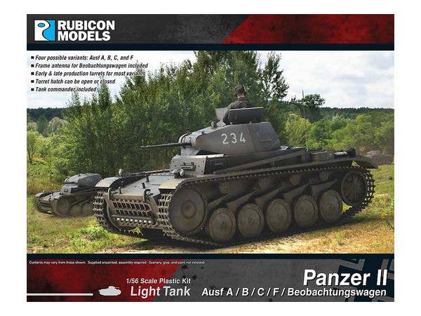 1/56 II号戦車 (A / B / C / F 偵察型)