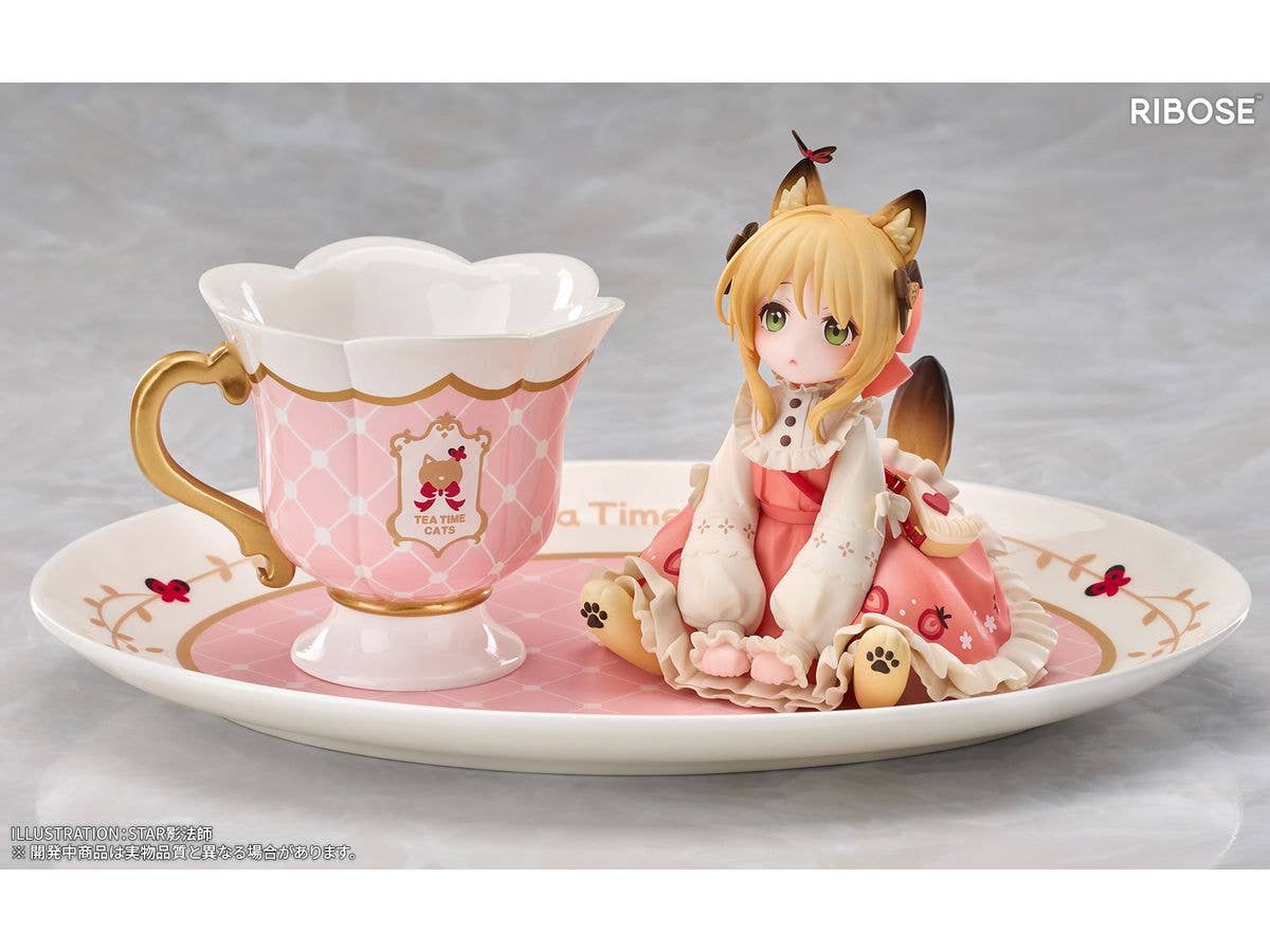 DLCシリーズ ティータイム キャッツ オレンジ キャット