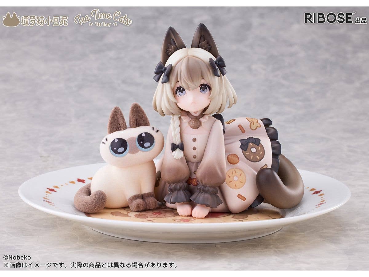 DLCシリーズ ティータイムキャッツxシャム猫あずきさん 友情コラボ限定セット