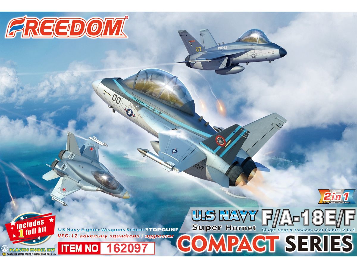 コンパクトシリーズ:F/A-18E/F スーパーホーネット VFC-12 米海軍戦闘機兵器学校 トップガン