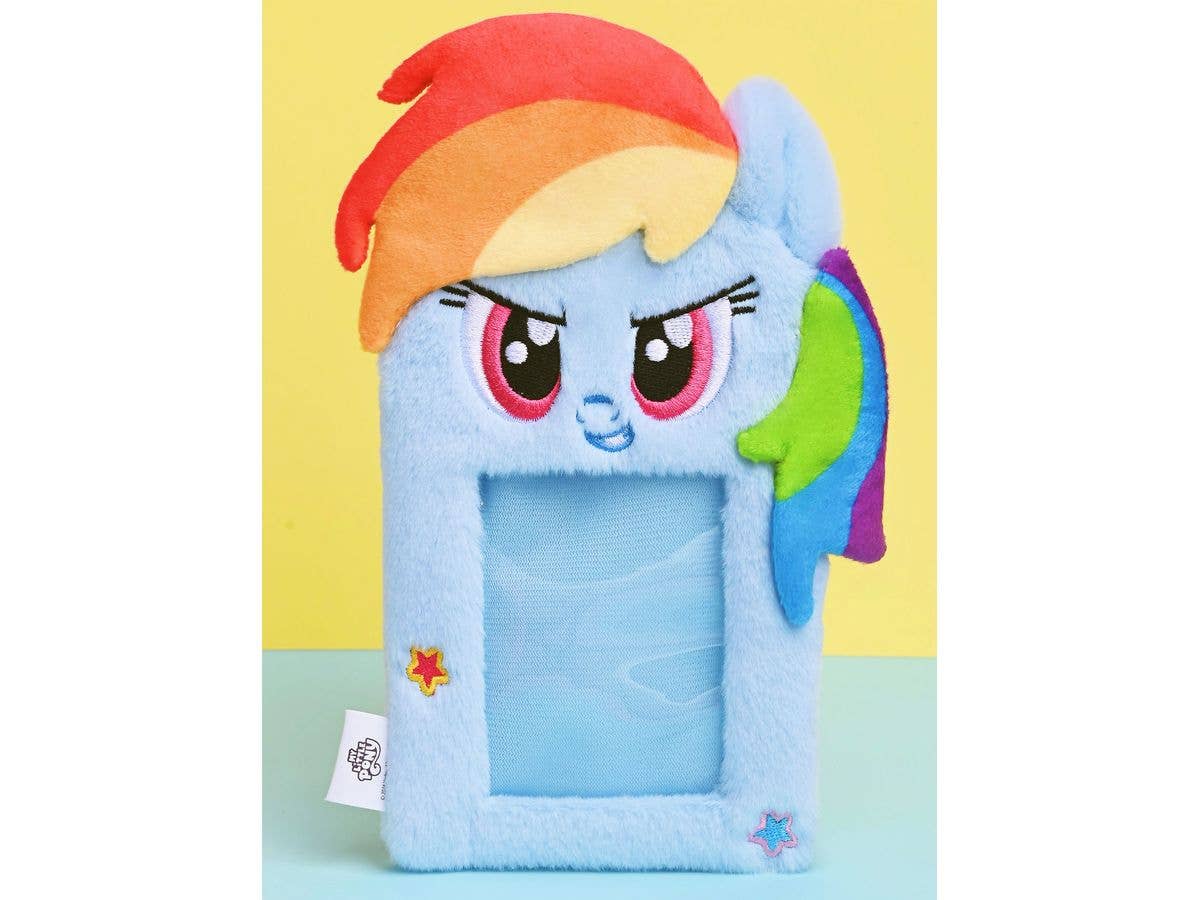マイリトルポニー ぬいぐるみカードホルダー-レインボーダッシュ