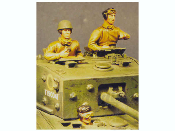 1/35 英戦車兵 半身像