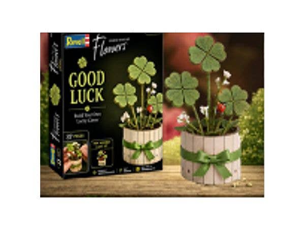 クリエイティブ ウッド アートフラワーズシリーズ ミニフラワー GoodLuck