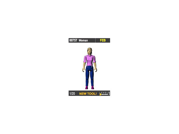1/20 女性フィギュア