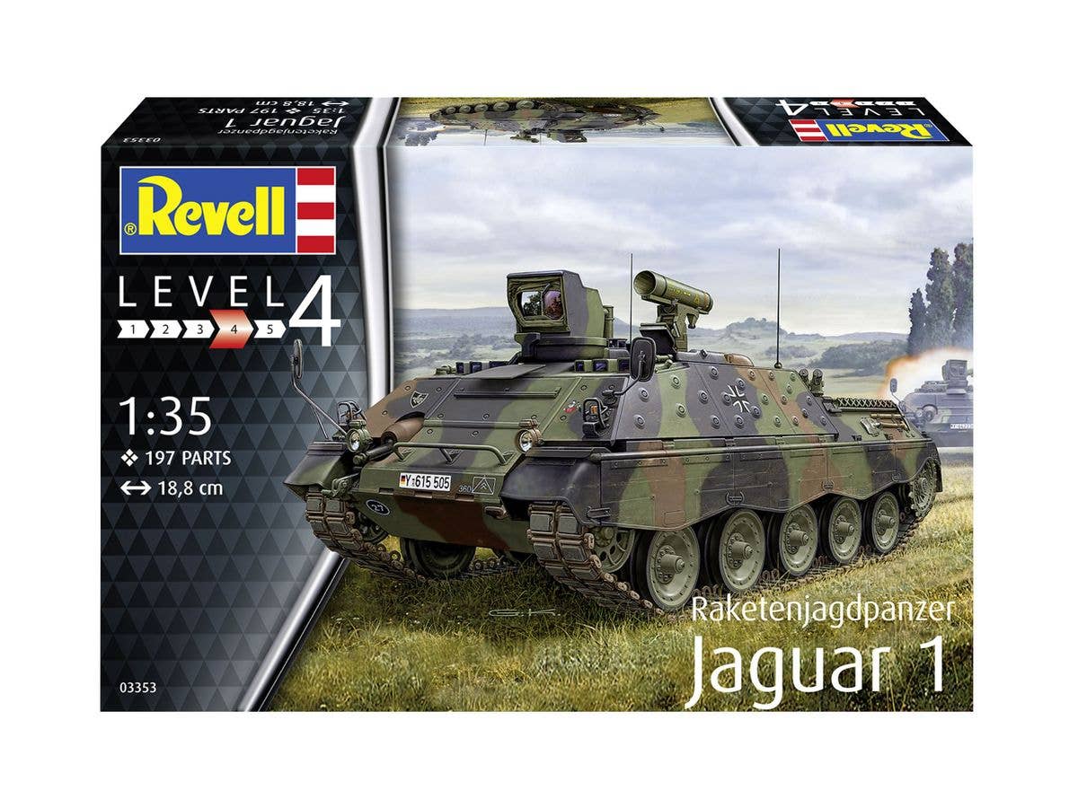 1/35 ミサイル装備型駆逐戦車 ヤーグワール1