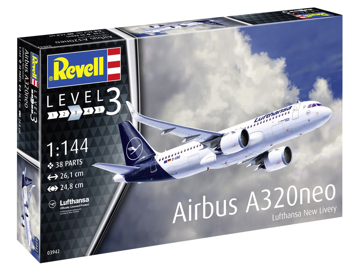 1/144 エアバス A320neo ルフトハンザ