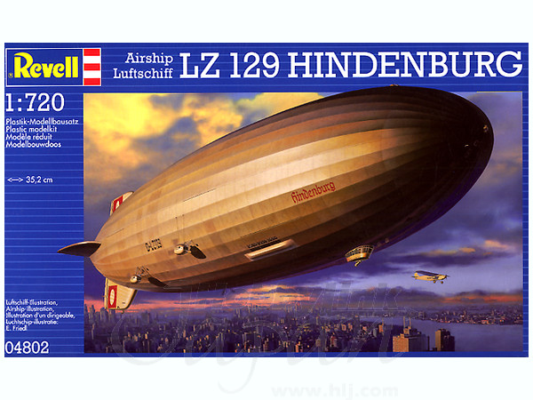 1/720 飛行船 ヒンデンブルグ LZ-129