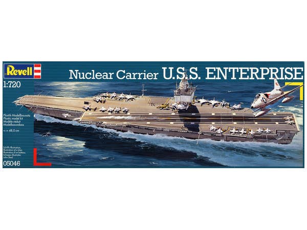 1/720 原子力空母 エンタープライズ