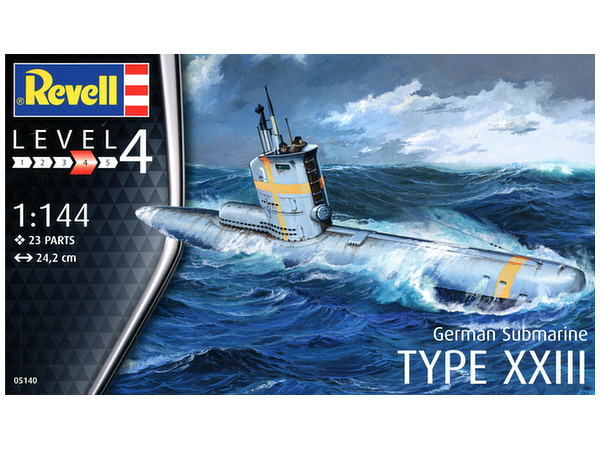 1/144 ドイツ潜水艦 Type XXIII