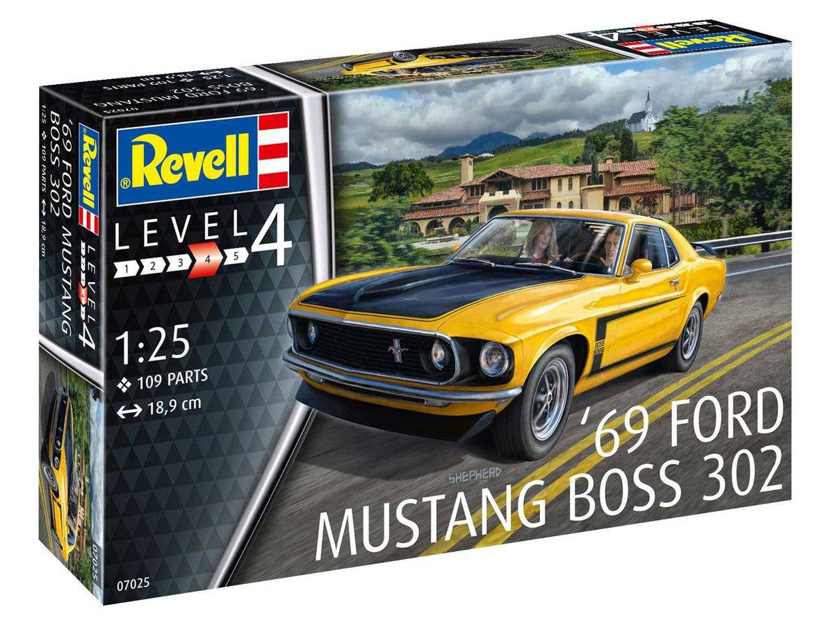 1/25 1969 Boss 302 ムスタング