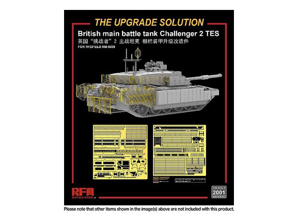 1/35 チャレンジャー2 TES用エッチングパーツセット