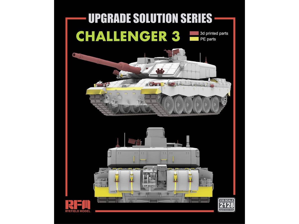 1/35 チャレンジャー3用グレードアップパーツセット (RFM5166用)