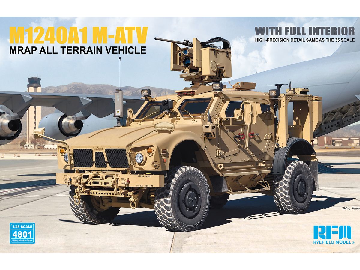 1/48 M1240A1 M-ATV MRAP w/フルインテリア
