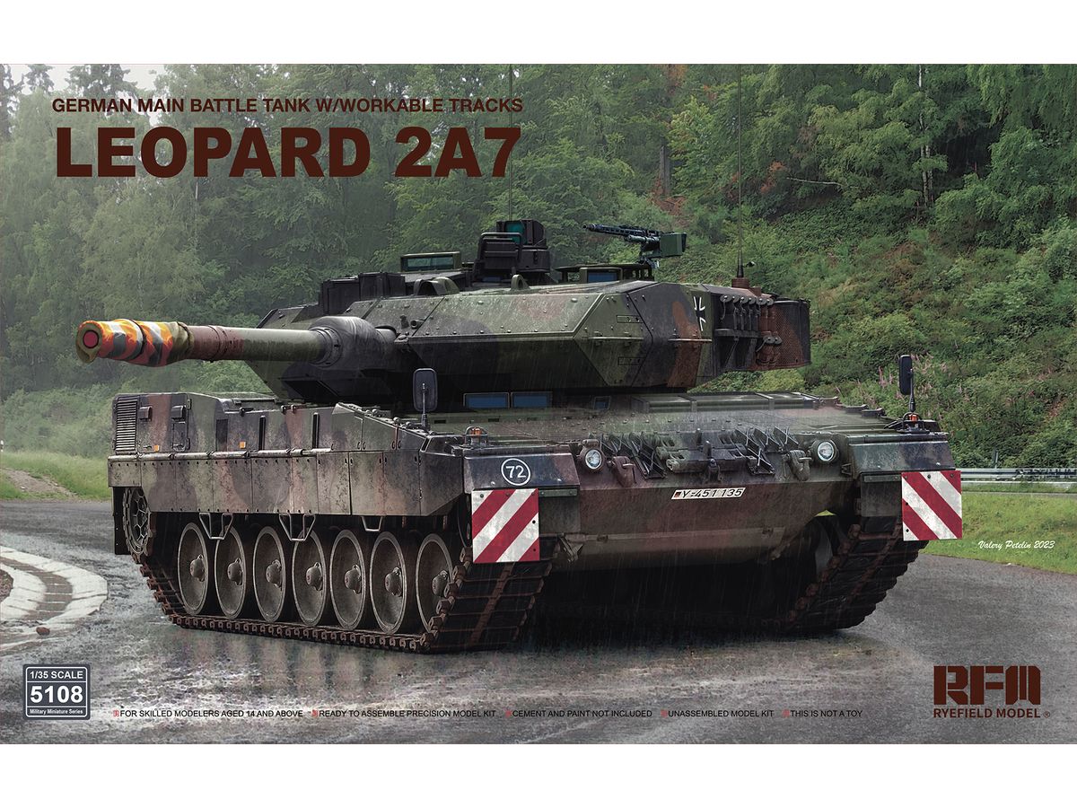 1/35 レオパルド2A7 主力戦車 w/ボーナスパーツ