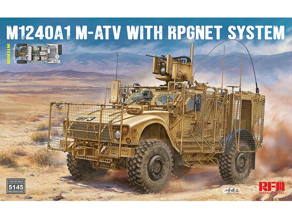 1/35 M1240A1 M-ATV w/RPGNet システム