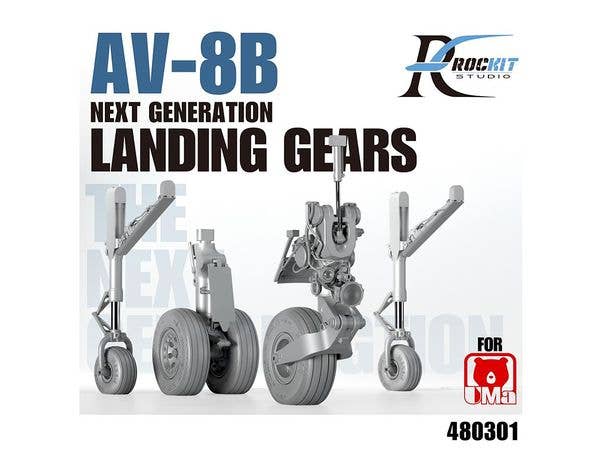 1/48 AV-8B ハリアーII 着陸装置 (Umaモデル用)