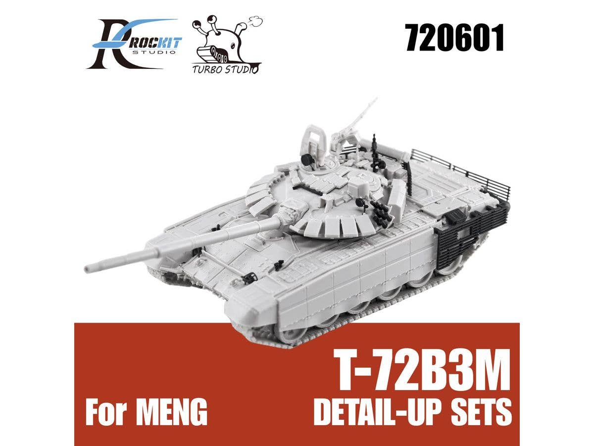 1/72 ロシア主力戦車 T-72B3M アップグレードパーツセット (モンモデル用)