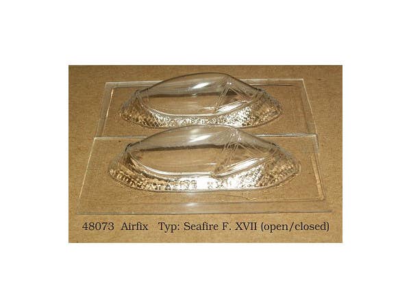 1/48 シーファイア F.XVII キャノピー (開・閉) (エアフィックス用)