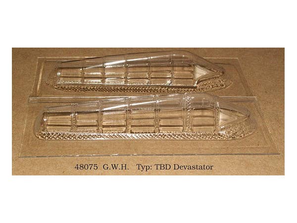 1/48 TBD デバステーター キャノピー (開・閉) (グレートウォール用)