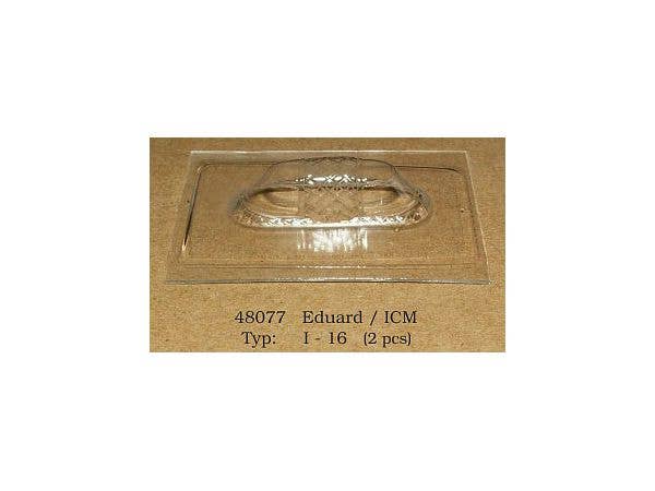 1/48 ポリカルポフ I-16 風防 (2個入) (ICM用)