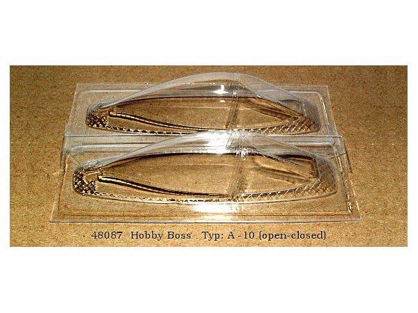 1/48 A-10 サンダーボルトII キャノピー (開・閉 x 各1) (ホビーボス用)