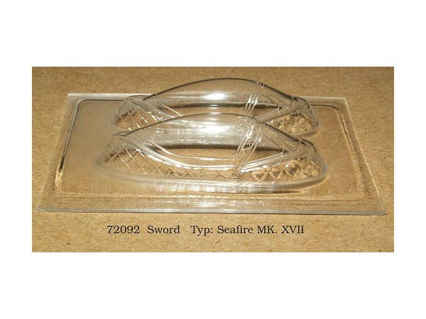 1/72 シーファイア Mk.XVII キャノピー (開・閉) (ソード用)