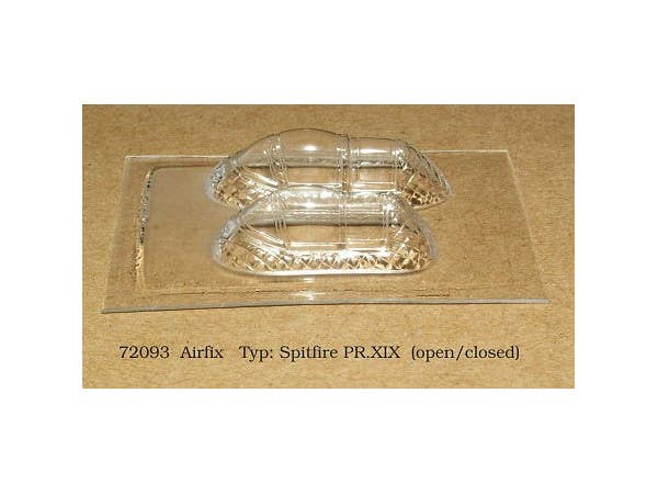 1/72 スピットファイアPR. XIX キャノピー (開・閉) (エアフィックス用)