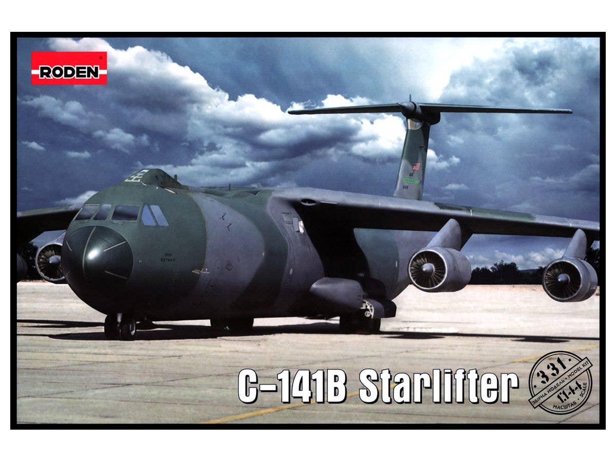 1/144 米 ロッキードC-141Bスターリフター戦略輸送機・湾岸戦争