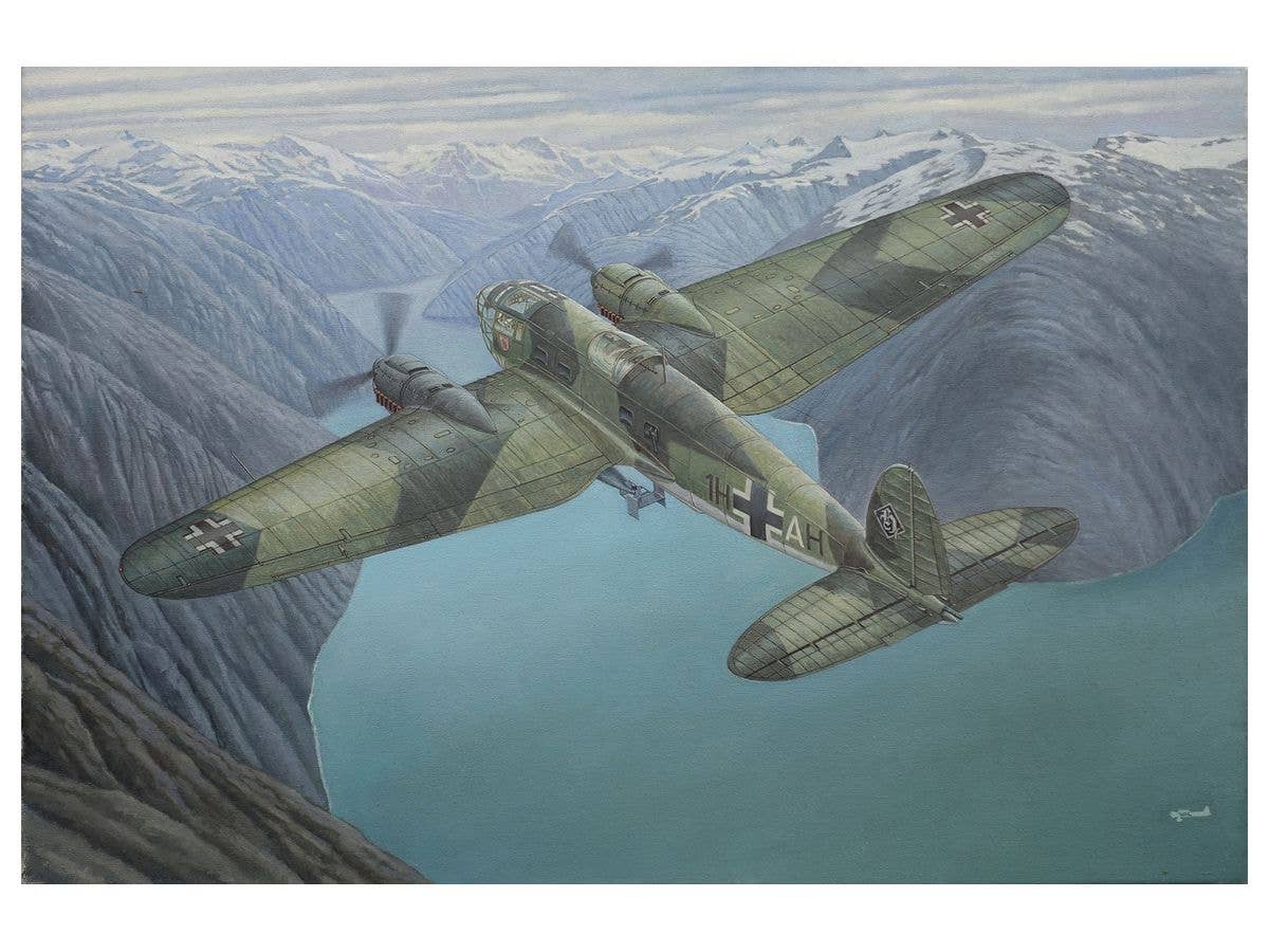 1/144 独ハインケルHe111H-6双発爆撃機
