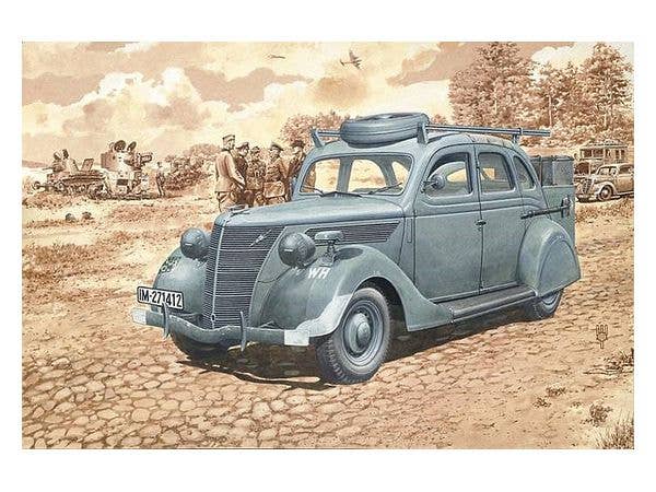 1/35 独 フォード V8-G81Aフランクワーゲン無線中継車