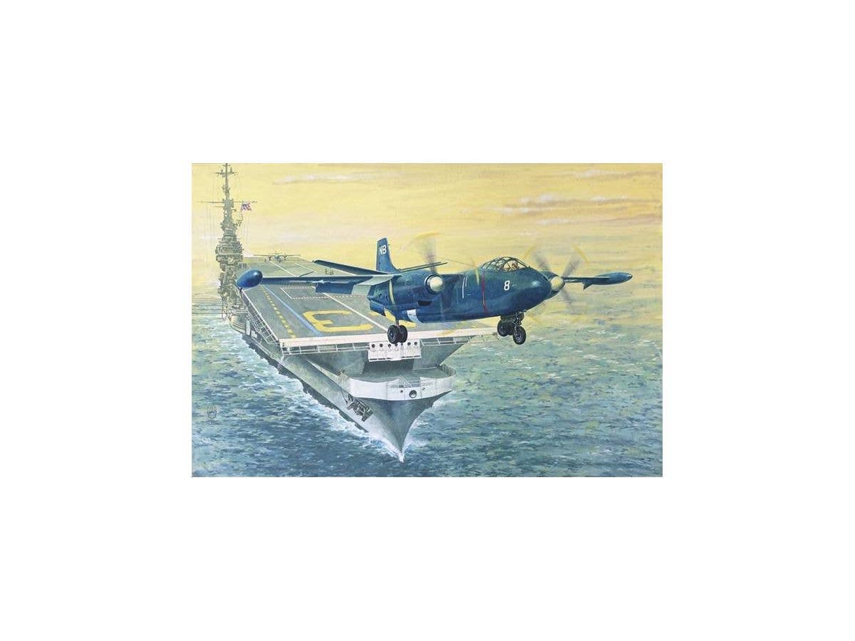 1/72 米 ノースアメリカン AJ-1 サヴェージ艦上攻撃機 核爆弾付き