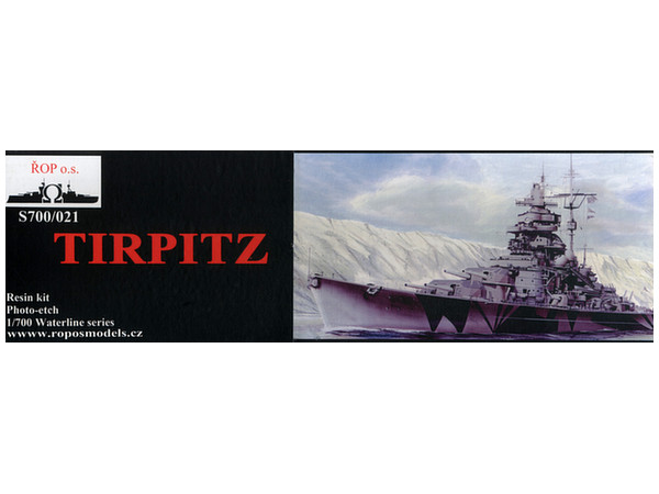 1/700 ドイツ海軍戦艦ティルピッツ