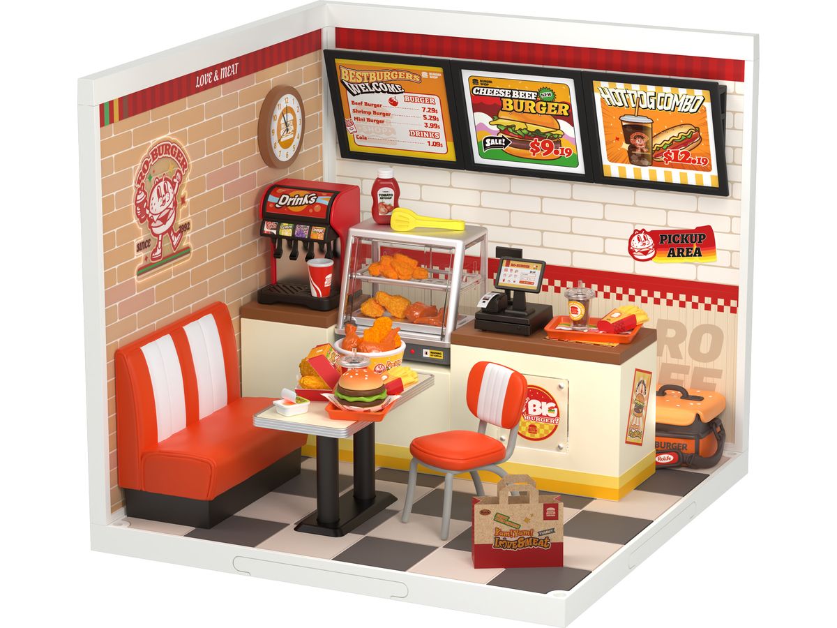 スーパークリエイター ハンバーガーショップ