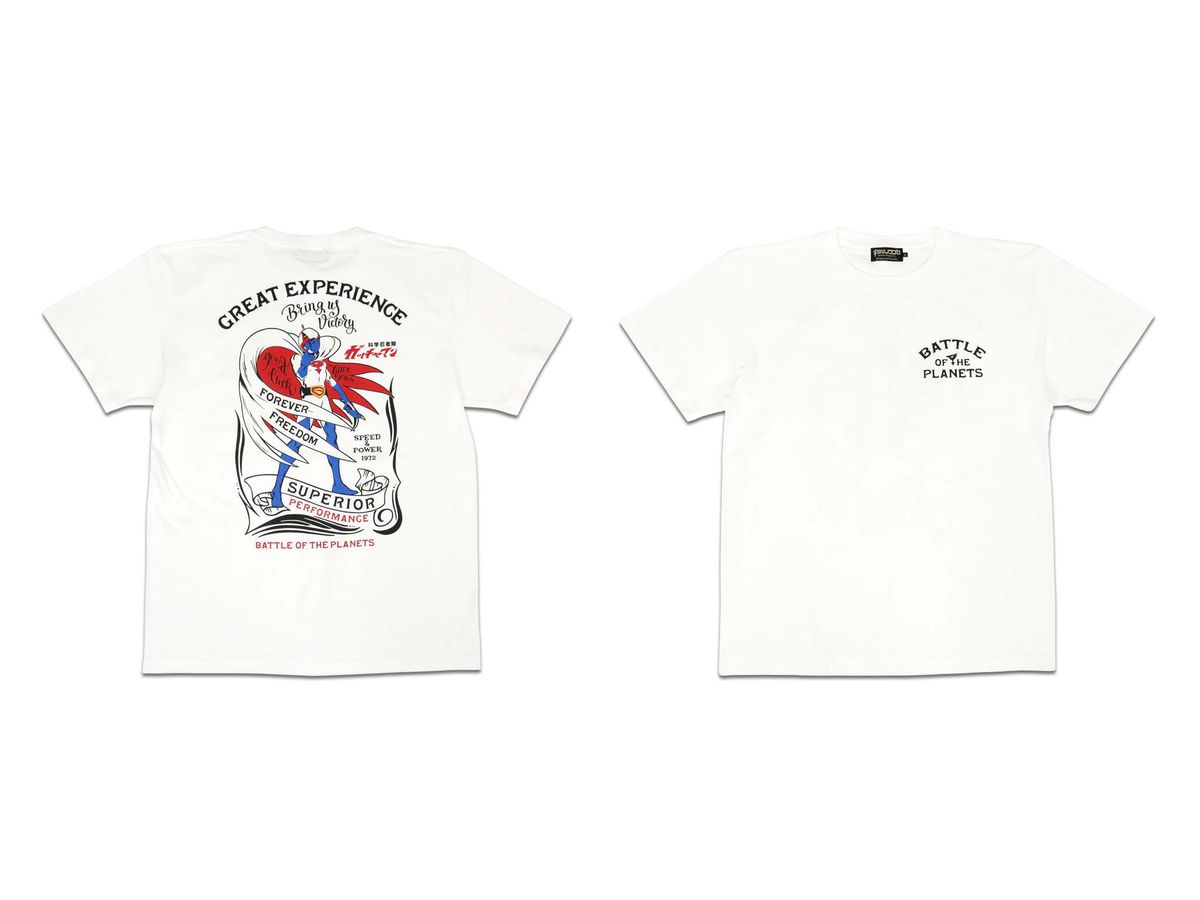 ガッチャマン ガッチャマン大鷲の健 Tシャツ ホワイト XL