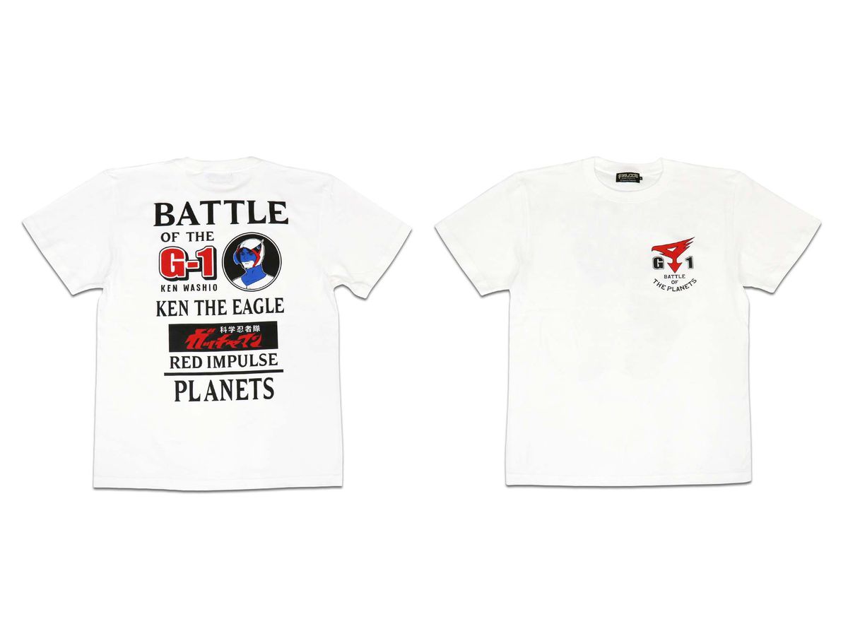 ガッチャマン G1号 Tシャツ ホワイト L