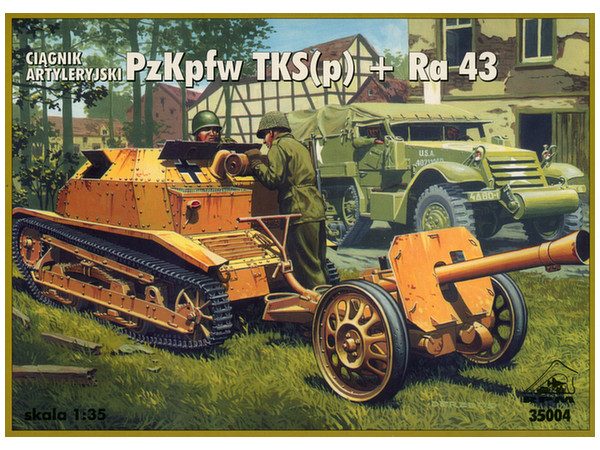 1/35 独・TKS(P)トラクター+Ra-43 無反動砲