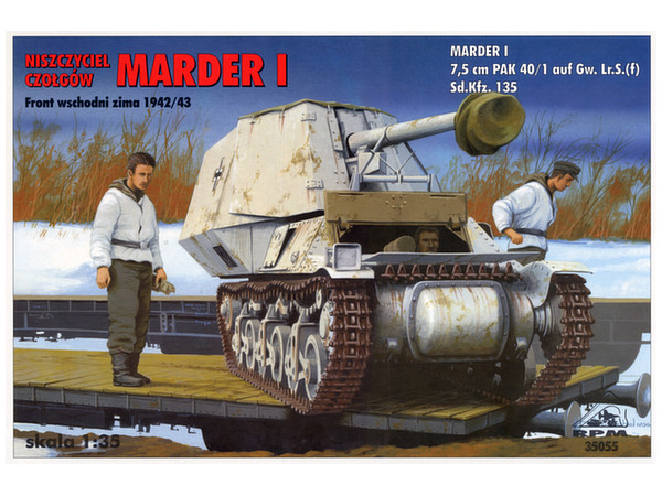 1/35 独・Sdkfz135 対戦車自走砲 マーダーI・東部戦線