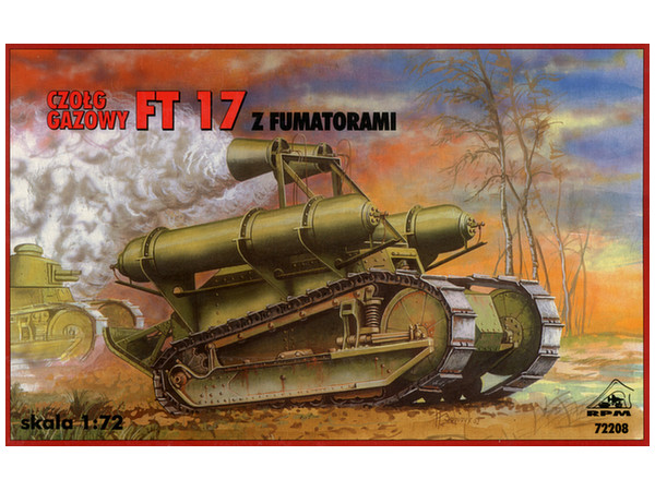 1/72 ルノーFT-17 化学戦車煙幕発生装置付タイプ ポ軍使用