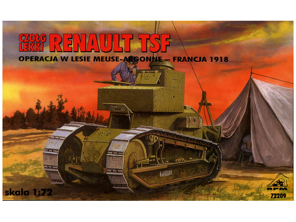 1/72 ルノーTSF通信戦車(指揮戦車)WW-I
