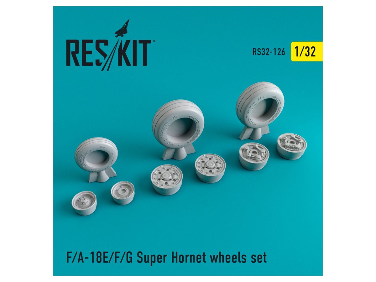 1/32 F/A-18E/F/G スーパーホーネット ホイール (レベル/トランペッター用)