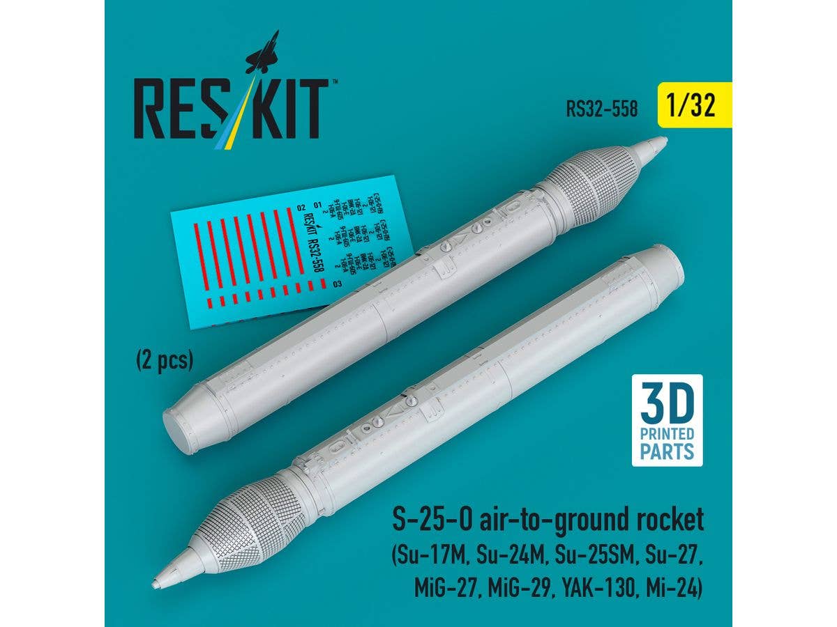 1/32 S-25-O 340mm航空ロケット弾 (2個入り)