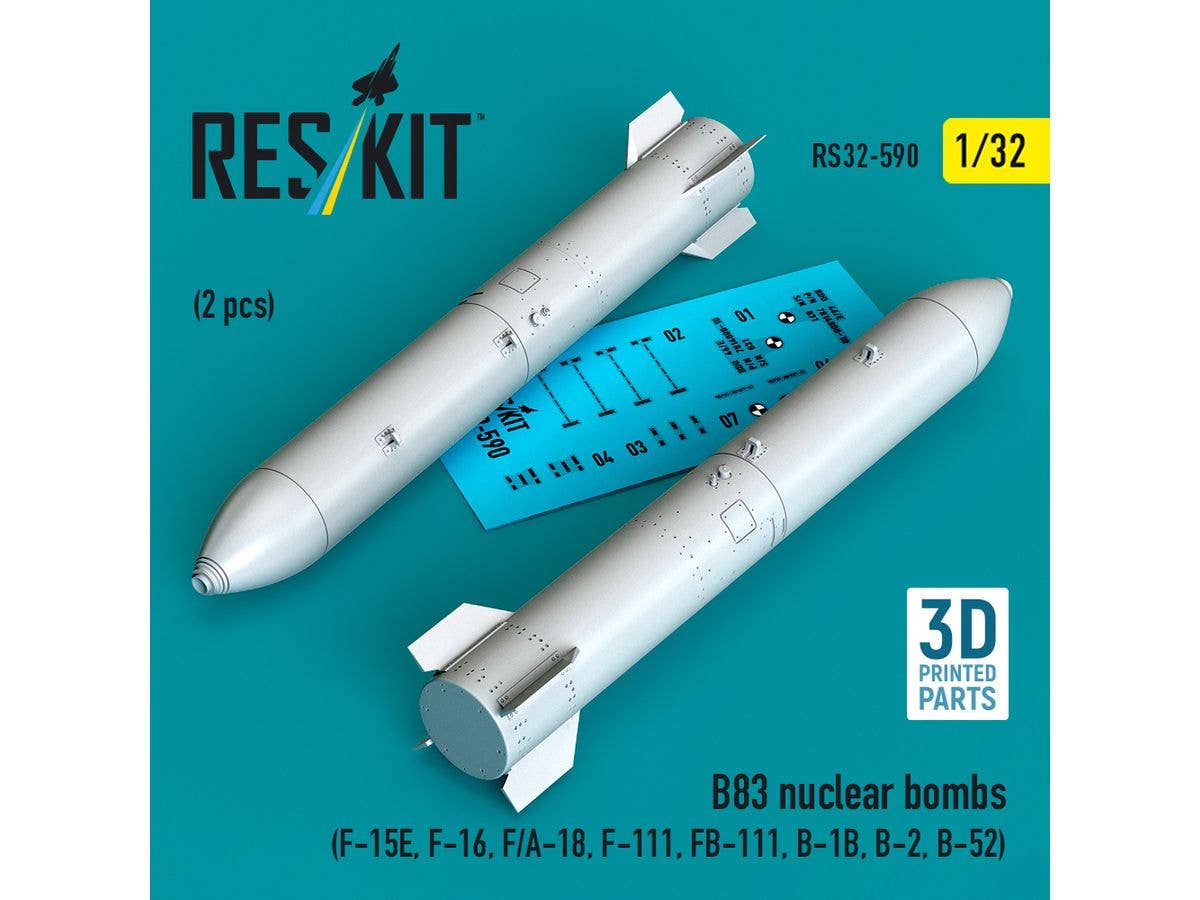 1/32 B83 核爆弾 (2個入)