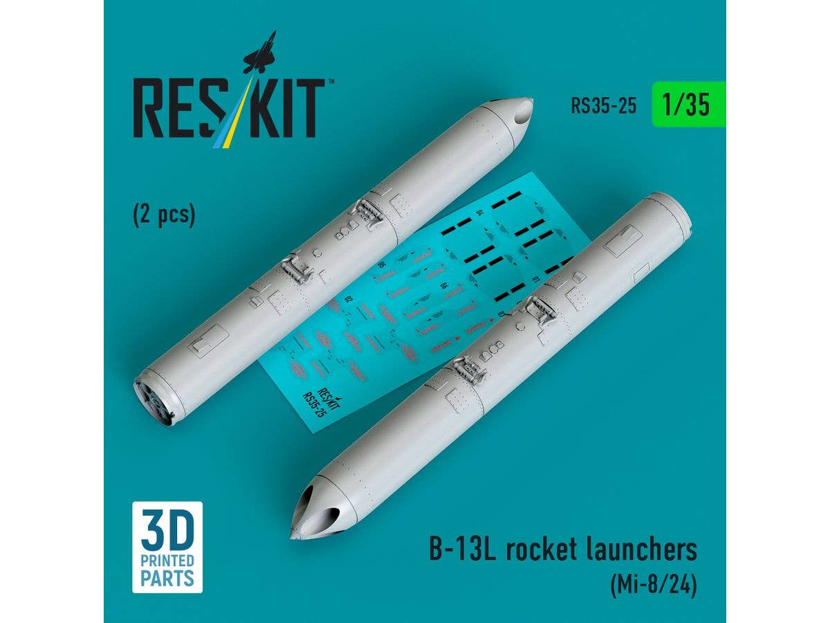 1/35 B-13L 122mmロケット弾ポッド (2個入)